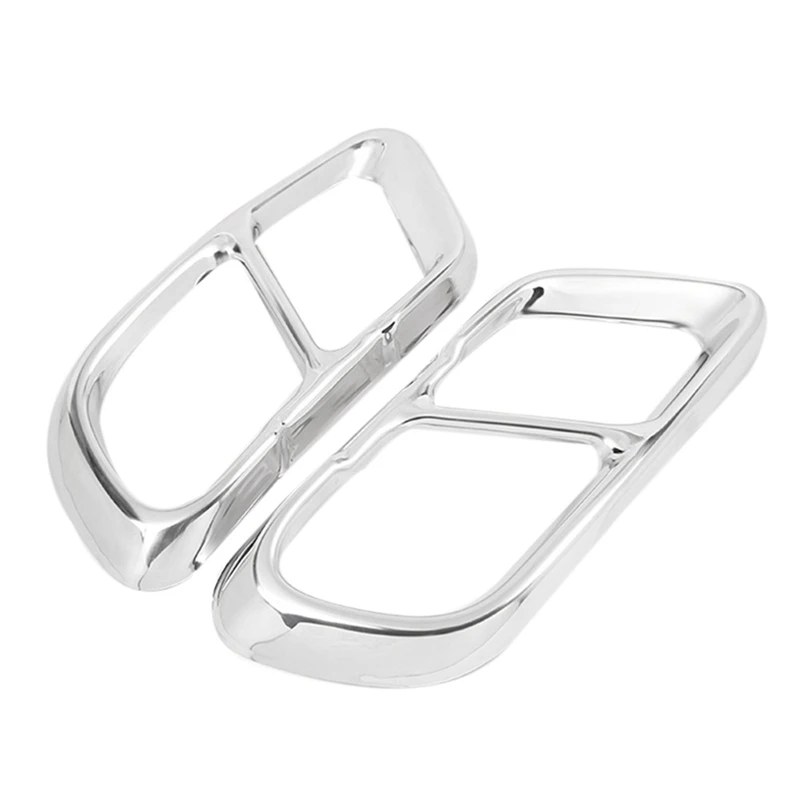 

Automobile Exhaust Pipe Trim Stainless Steel Tailpipe Exhaust Pipe Cover for Bmw X5 G05 X7 G07 2019