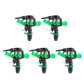 

360° Degree Sprinkler Watering Grass Lawn Yard & Garden Connector Fittings Set
