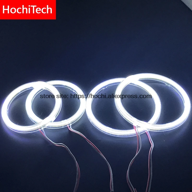 Для Hyundai терракан 2001-2007 COB Led дневной свет Белый Halo Cob Led angel eyes кольцо без ошибок ультра яркий