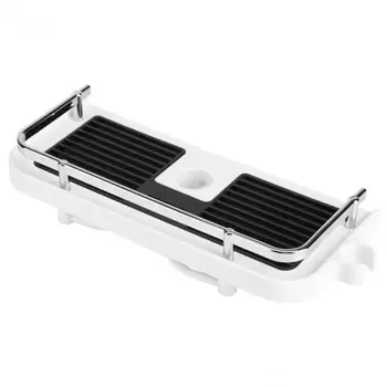 

22/24/25mm Rectangle Bathroom Shelves Shampoo Tray Shower Storage Rack Holder Single Tier Shower Head Holder Bathroom Accessorie