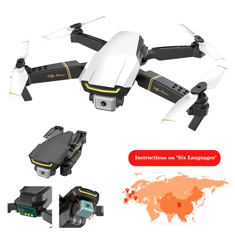 

Global Drone ANU 4K Selfie Dron Remote Control Drone X Pro Wifi FPV Quadcopter Drones with Camera HD Quadrocopter VS E58 E520