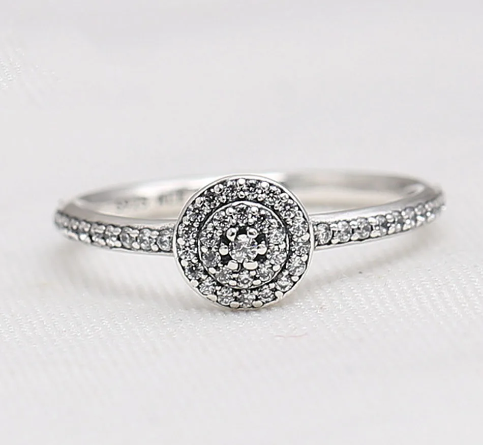 

Authentic 925 Sterling Silver Ring for Women Radiant Elegance Ring Girl Wedding Birthday Party Gift Fine Jewelry