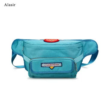 

Alasir Black Fanny Pack Unisex Casual Canvas Chest Bag Waist Pack Fashion Student Backpack Waist Bag Women Fanny Pack for Men
