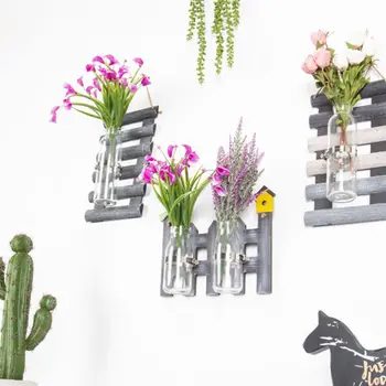 

1Pc Hydroponic Bottle Practical Glass Vase for Patio Garden Balcony