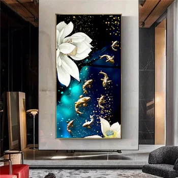 

GOODECOR Chinese Style Wall Art Printing Canvas Poster Print Dropshipping Decorative Picture Painting Home Living Room Decor
