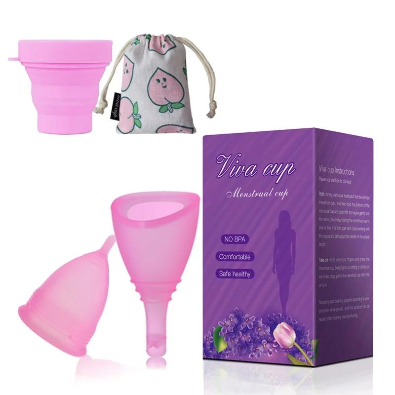 Menstrual-Collector Silica-Gel Recyclable Medical-Grade Washable Hygiene Soft Women Copa
