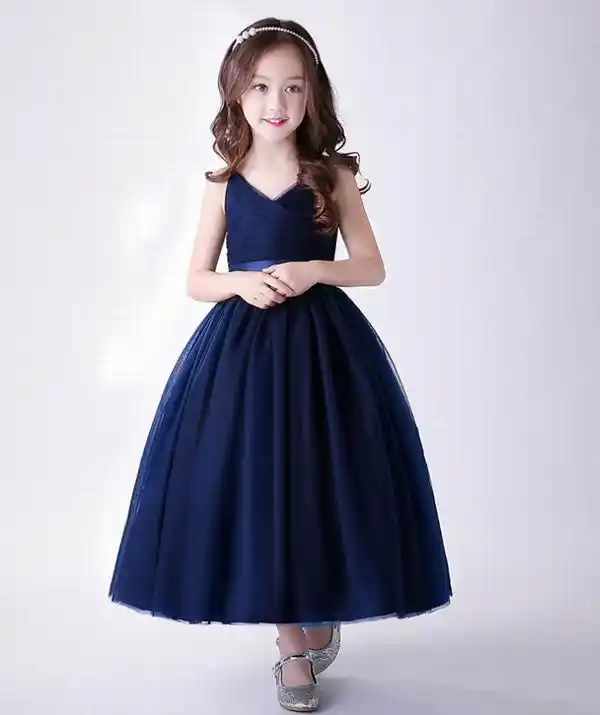 navy dress for kids
