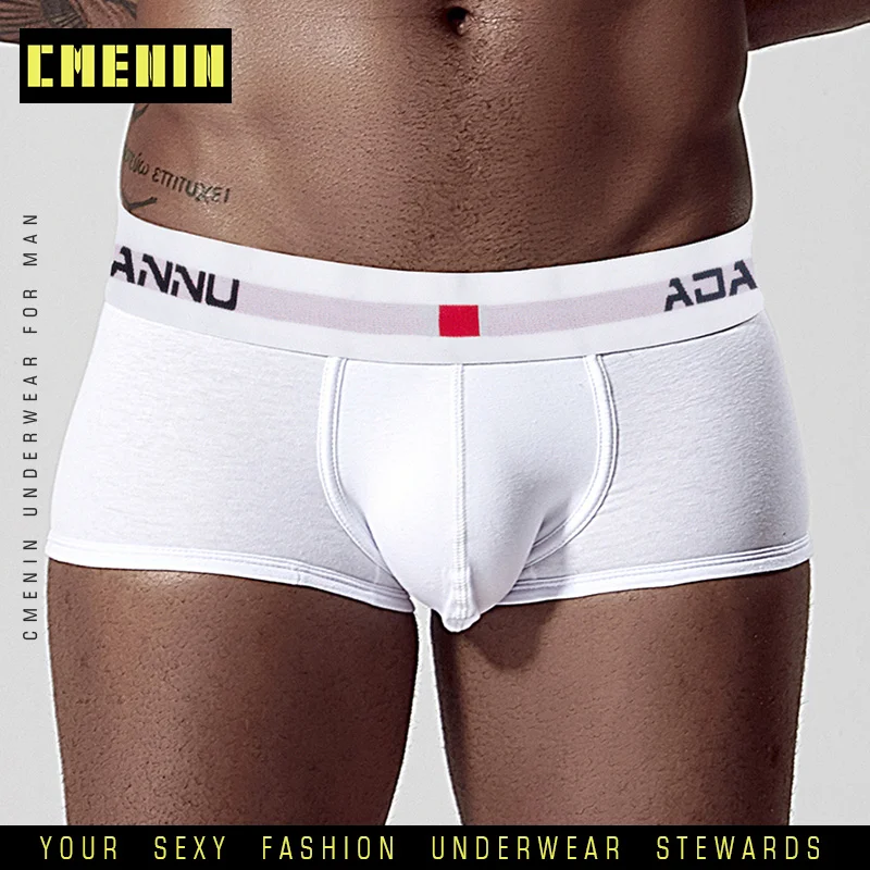 Однотонное нижнее белье Ropa interior hombre, мужские боксеры, Homme, хлопковое Мужское нижнее белье, боксеры, шорты, мужские боксеры, сексуальные боксеры, шорты AD45