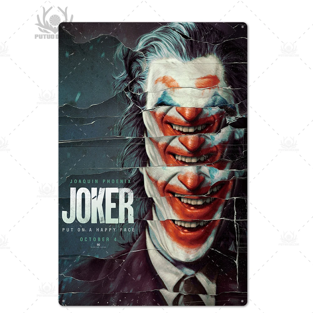 TH5478 Classic Movie Metal Poster Metal Tin Sign Plates Wall Decor for Bar Pub Club Man Cave Plaque Metal Vintage Iron Painting - Color: TH5478