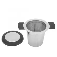 Многоразовый фильтр для заварки чая из нержавеющей стали, фильтр для чайной кружки, ситечко для заварки чая, аксессуары для чая