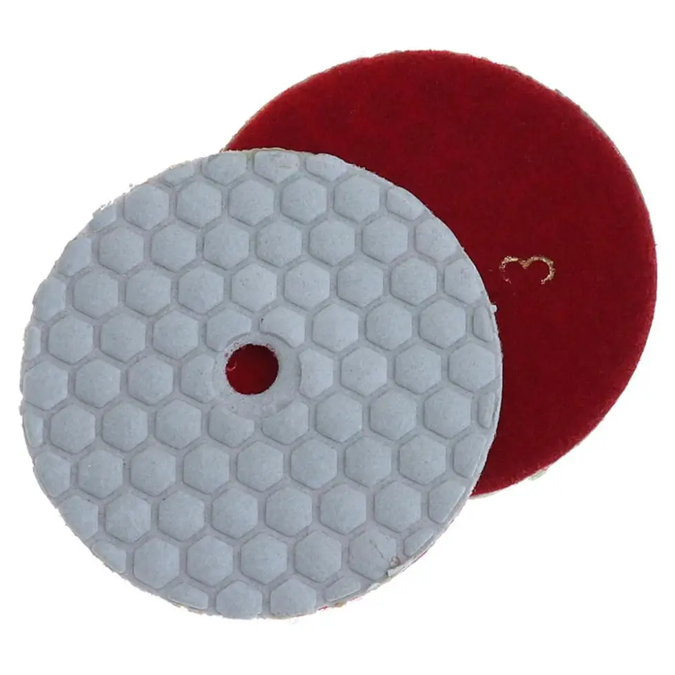 2pcs Diamond Dry Grinding Disc Polishing Pad for Granite / Marble Stone