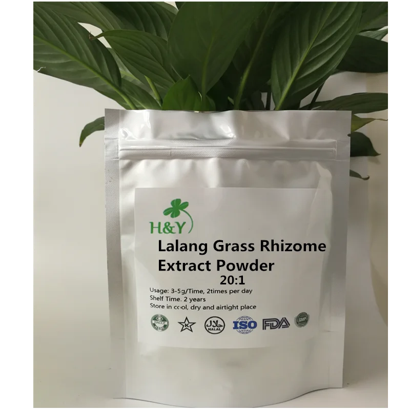 

150-1000g Free shipping hot selling Natural Lalang Grass Rhizome Extract 20:1 Powder