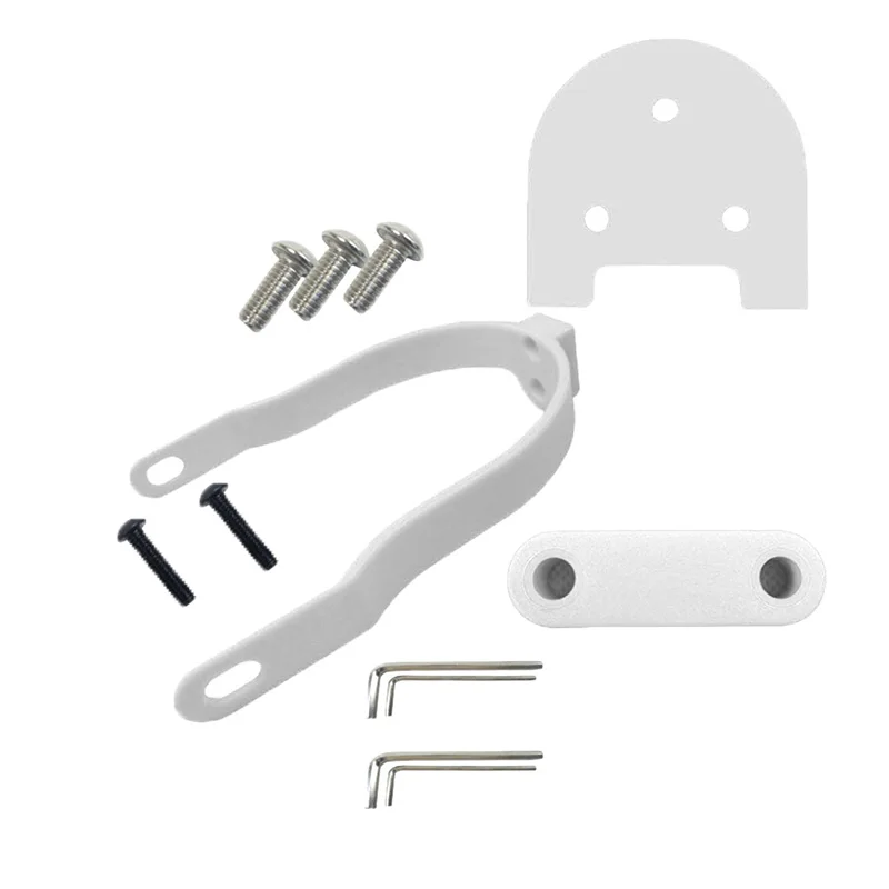 Scooter Foot Support Pad White Rear Fender Bracket For Xiaomi Mijia M365