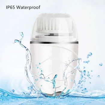 

3 IN 1 USB Rechargeble Electric Facial Cleansing Brush Waterproof Face Cleaning Massager Exfoliator Blackhead Remove Pore 40#102
