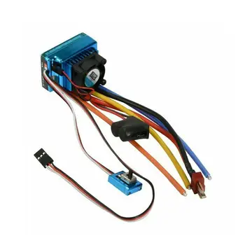 

New 120A Sensored Brushless ESC Speed Controller T plug for 1/8 1/10 1/12 RC Car Crawler Wholesale