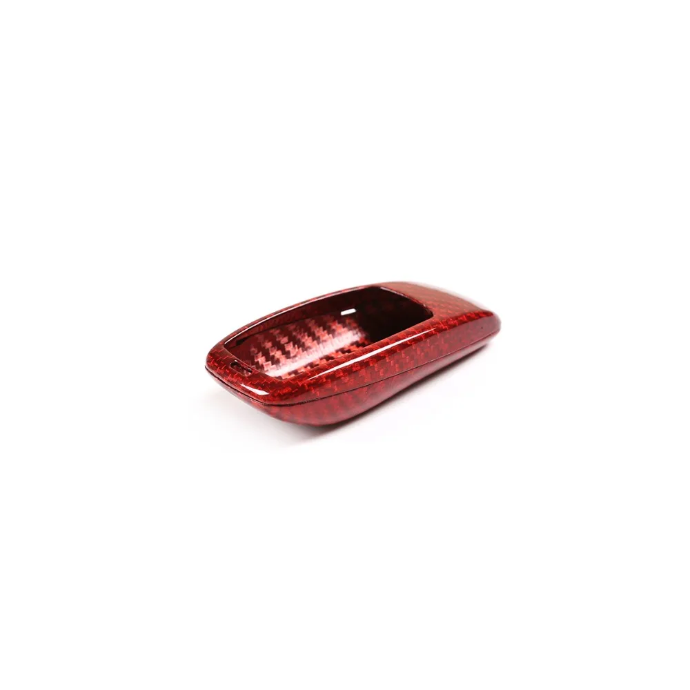 Real Carbon Fiber Style Car Key Shell Cover For Mercedes Benz A Class C Class E Class S Class