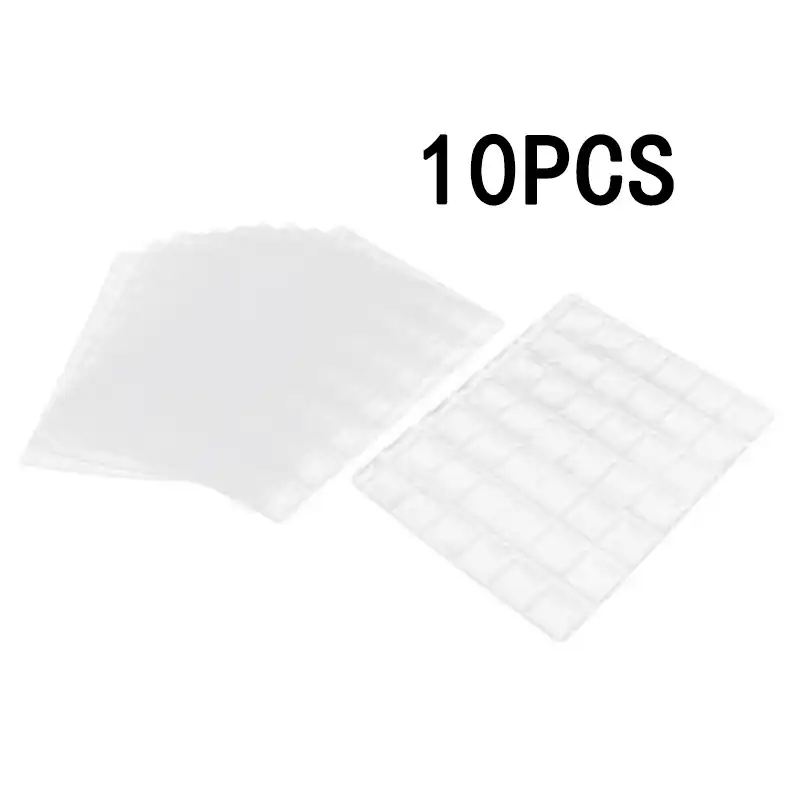 Sheets Coin Album Pages Collector 10pcs PVC Collection Storage Leaflet