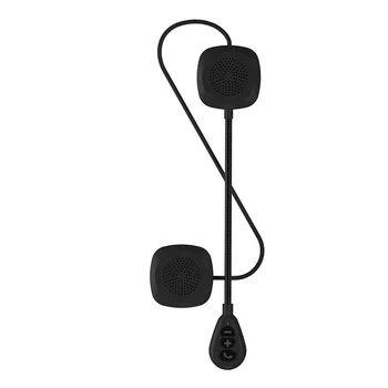 

Wireless Bluetooth V5.0 Headset Handsfree for Motorcycles Helmets Music Earphones Intercom w/ Microphone MIC for Motorbike Rider