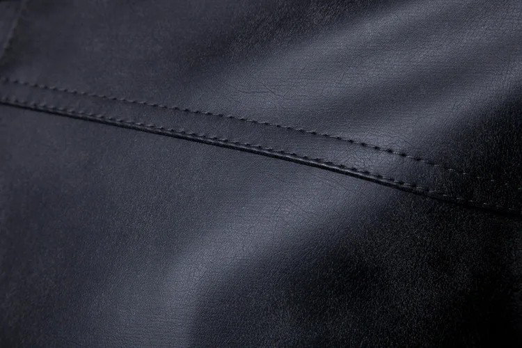 AliExpress Весенняя мужская одежда большого размера винтажное Ретро локомотивное кожаное пальто Спортивная кожаная куртка B022