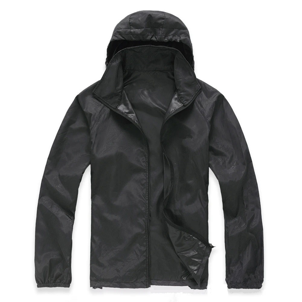 Unisex Waterproof Windproof Nylon Bike Jacket Bicycle Running Outdoor Sports Cycling Jacket with S-XXXL Sizes 6 Colors Optional