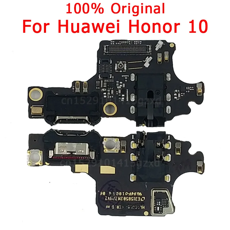 Оригинальная плата зарядки для Huawei Honor 10 зарядный порт USB разъем PCB док станция