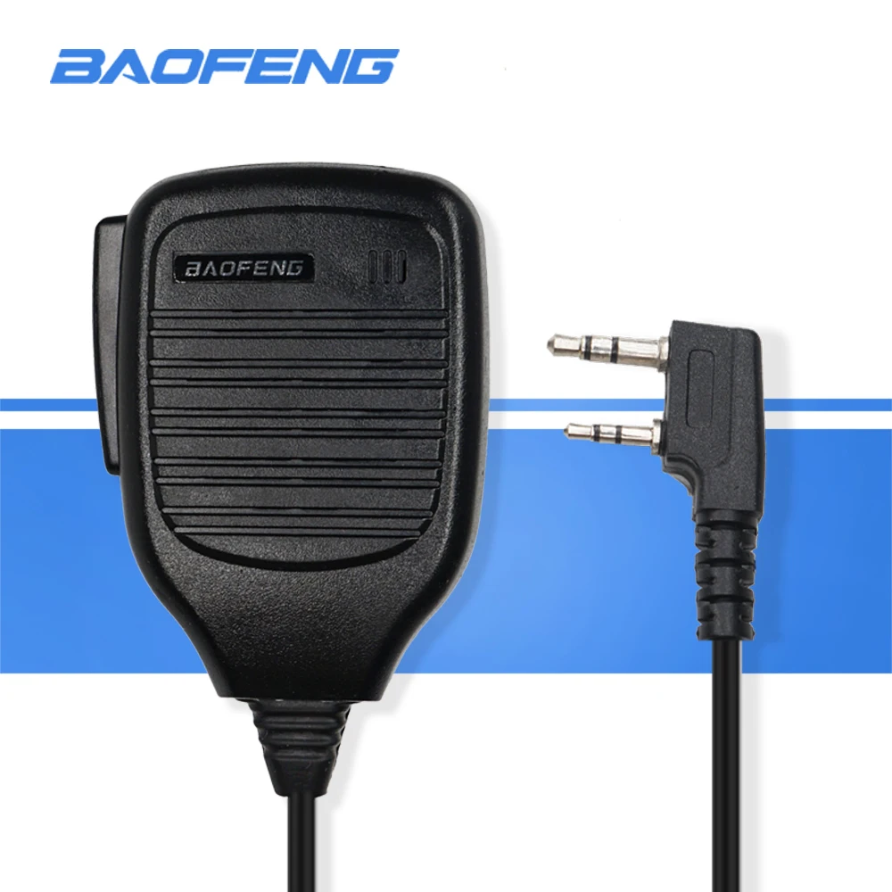 Baofeng рация микрофон динамик двойной PTT для BF888S UV-82 UV-5R UV6R UV 5R 82 двухстороннее радио