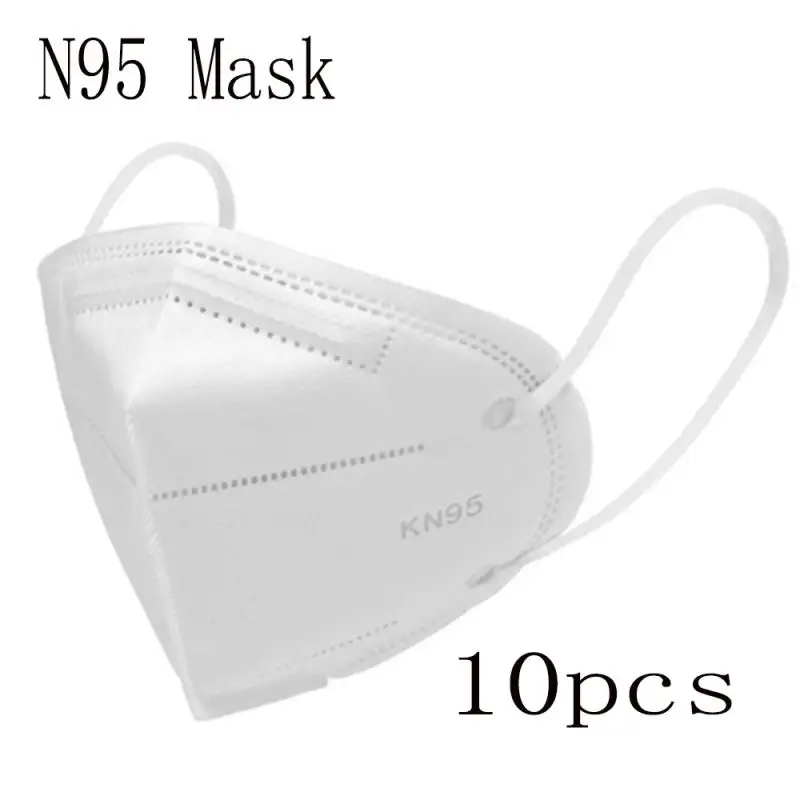 

10/50pcs KN95 Face Mask N95 FFP3 Mouth Mask Anti Smog Strong Protective than FFP2 KF94 CE Certification Dustproof Anti-fog Mask