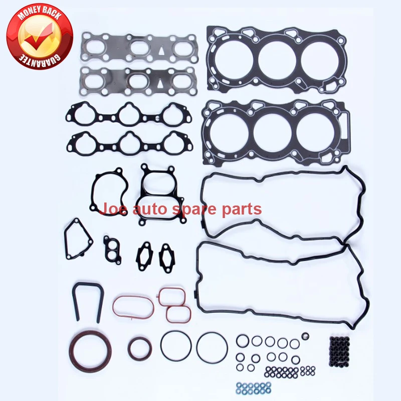 Полный комплект прокладок двигателя VQ40 VQ40DE для Nissan PATHFINDER (R51) HARDBODY (D22) 4.0L 3954CC 2004-