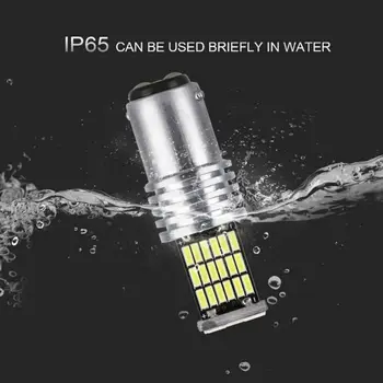 

2X Headlights Signal Light 1157 LED Bulb White BAY15d P21/ 5W Canbus Brake Lamp