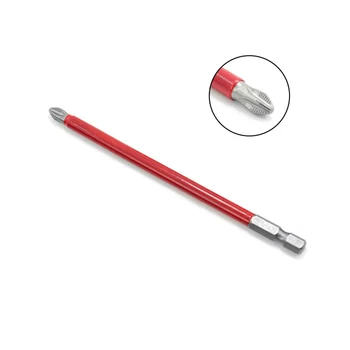 

5xPZ2 Extra Long 127mm Magnetic Non-slip Screwdriver Bit 1/4 Hex Shank Tool UK