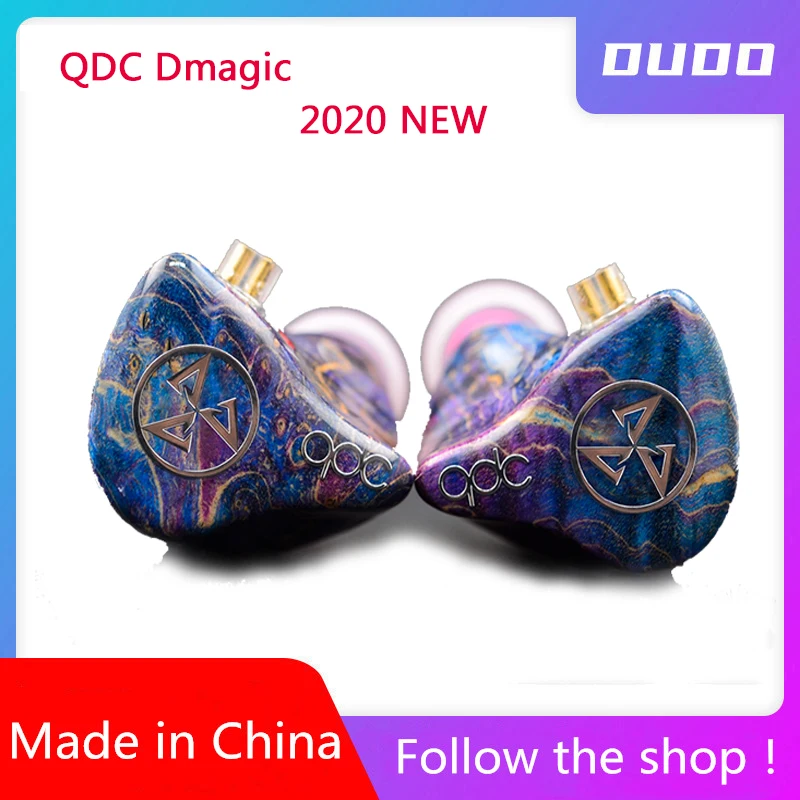 QDC Neptune Full Frequency Dynamic In-ear Earphone HIFI Noise