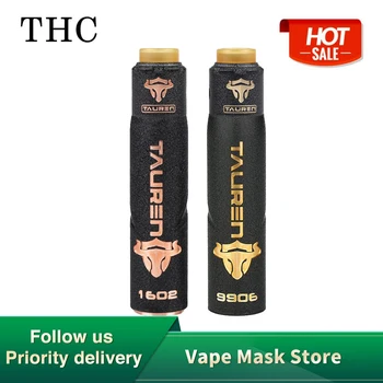 

Original THC Tauren Mech Kit with THC Tauren Mech MOD & Innovative 360 Full Contact Button No 18650 Battery E-cigarettes Vape