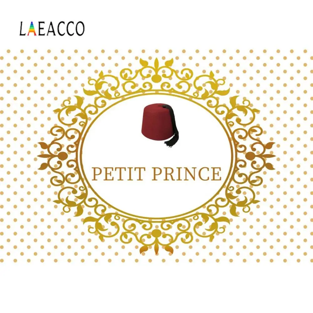 Laeacco Фото фоны золотые точки цветочный узор шляпа Фотофон для портретной