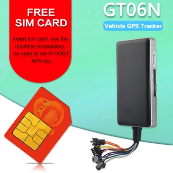 

Internal GPS and GSM antennas GPS Car Tracker GT06N Realtime tracking device Hand Held Use GPS Car Tracker