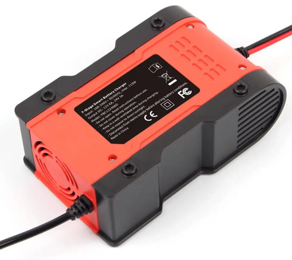 de 7 estágios foxsur 12v 24v 6a