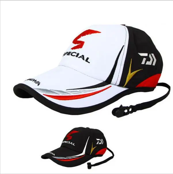 US $3.50 2019 New Brand Daiwa Adjustable Outdoor Sport Fishing Sunshade Sport Baseball Fishermen Hat Special
