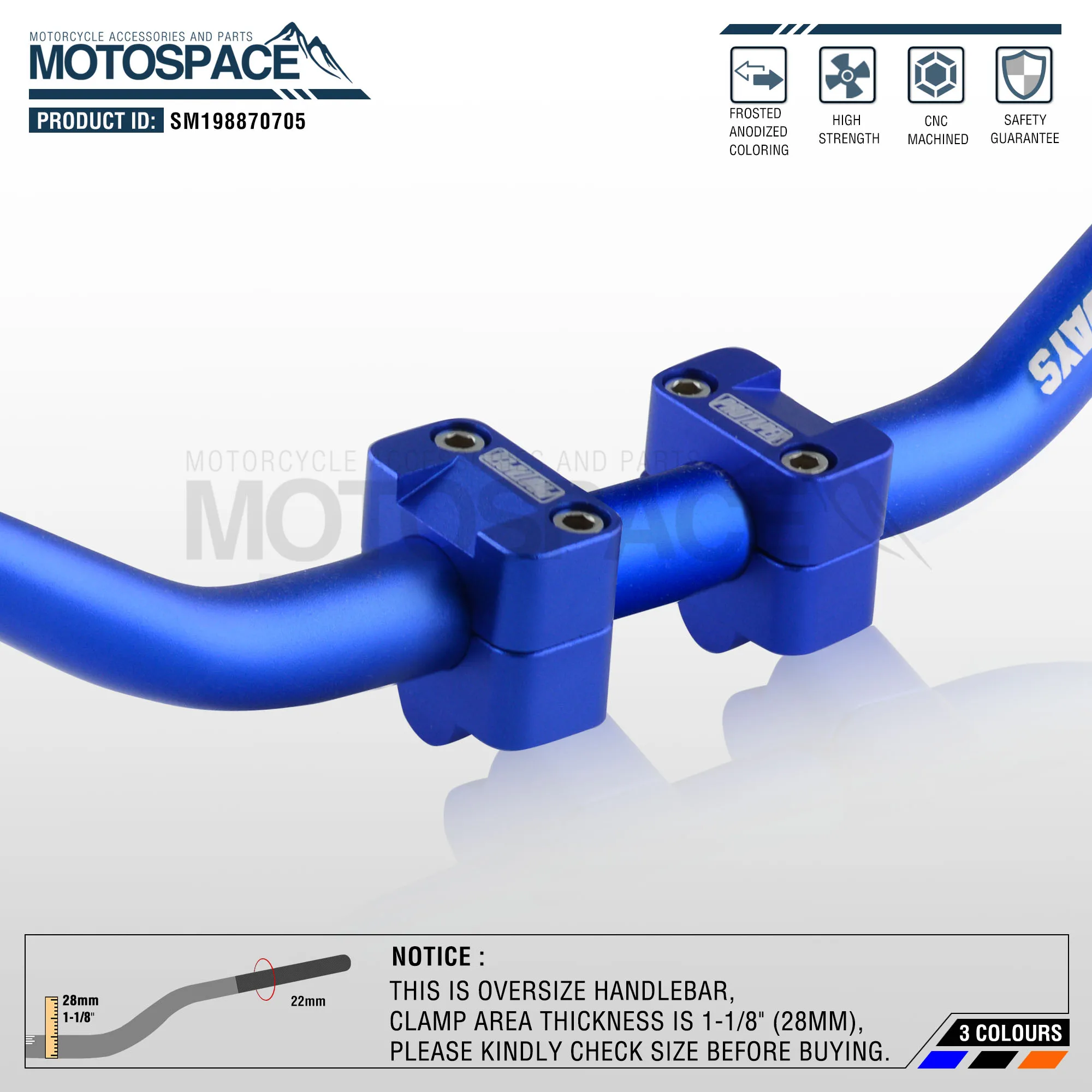 Руль для Pro Taper Pack Bar 1-1/" 6 дней Fatbar Колодки Ручки Pit Pro Racing Dirt Pit Bike мотоцикл с адаптер cnc
