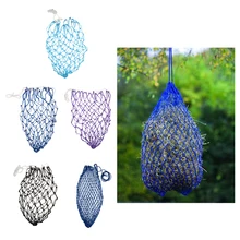 Прочный 92 см/3" нейлоновая медленная кормовая сетка для сена лошадей сумка для кормления синий/фиолетовый/черный аксессуары для верховой езды