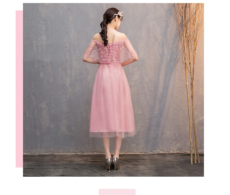 Vestido розовые Бордовые Платья для подружки невесты, элегантные, длиной до колен, простые, выпускные, для официального приема, weding, вечерние платья, сексуальное платье