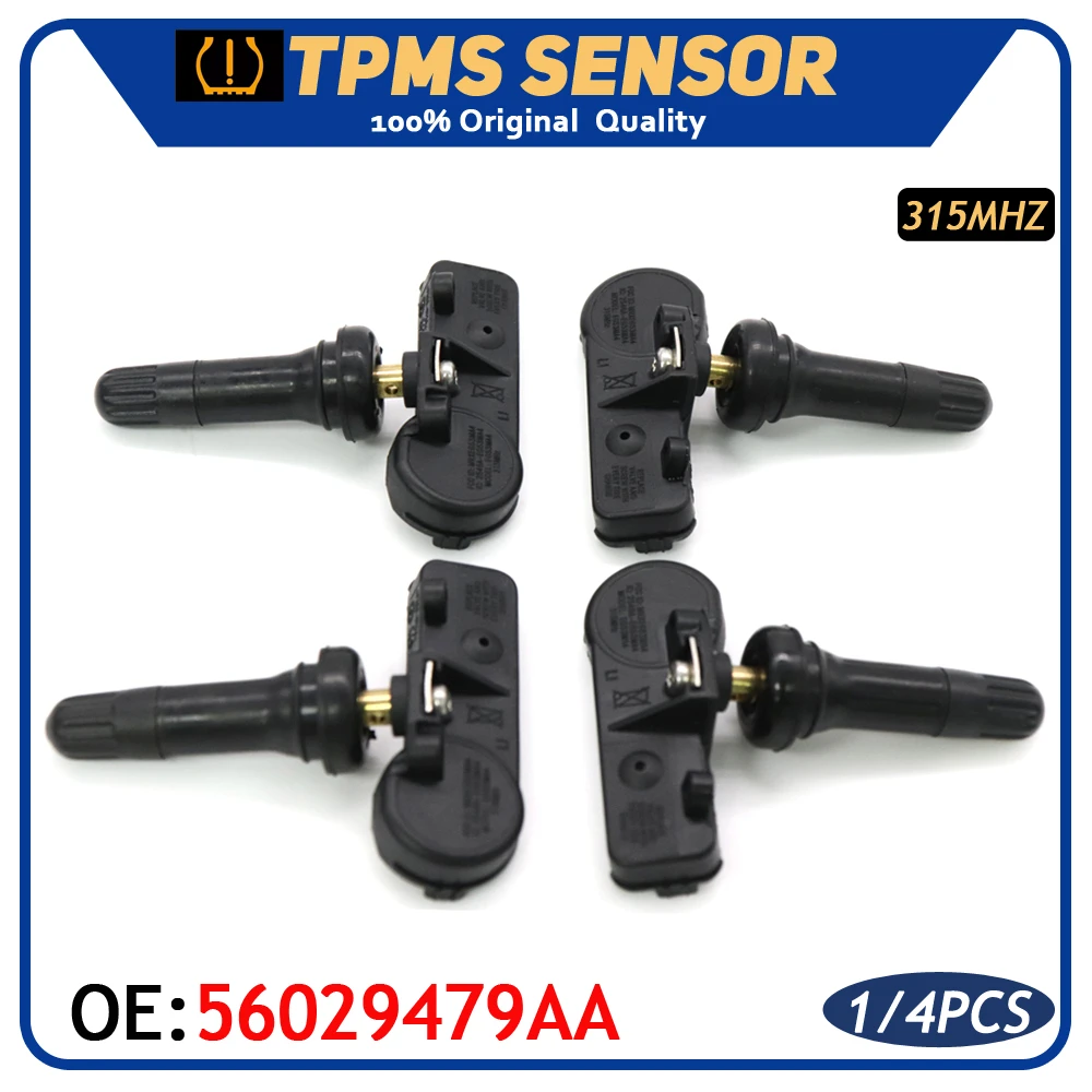 X AUTOHAUX 56029479AA Tire Pressure Monitoring System Sensor TPMS Sensor 315MHz for Jeep Grand Cherokee Wrangler for Dodge Avenger X AUTOHAUX 56029479AA Tire Pressure Monitoring System Sensor TPMS Sensor 315MHz for Jeep Grand Cherokee Wrangler for Dodge Avenger
