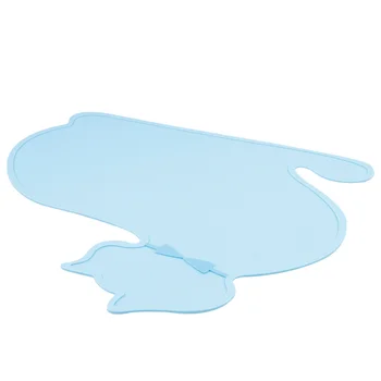 

1 Pc Pet Food Mat Silicone Durable Feeding Mat Food Pad Placemat for Dogs Home Pets