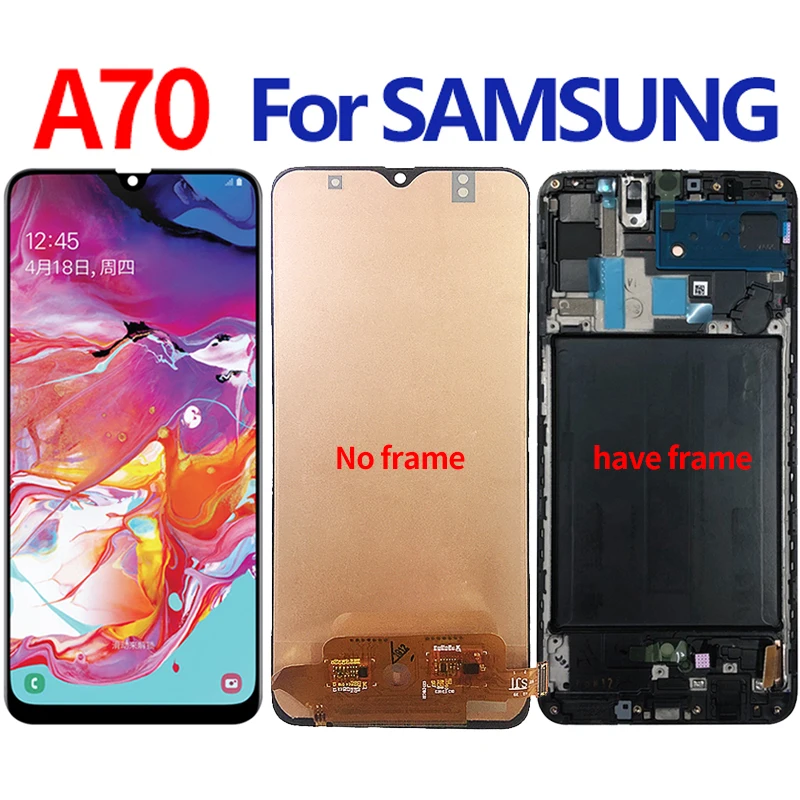 incell For Samsung Galaxy A70 LCD Display A705F/SD SM-A705FN/SD A705F A705 Screen Assembly Touch Digitizer | Мобильные телефоны и