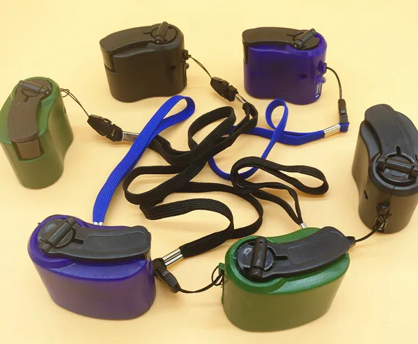 Мобильный телефон аварийное зарядное устройство USB Ручное Зарядное устройство Динамо Путешествия Ручное Зарядное Устройство Производитель Прямая дропшиппинг USB гаджеты