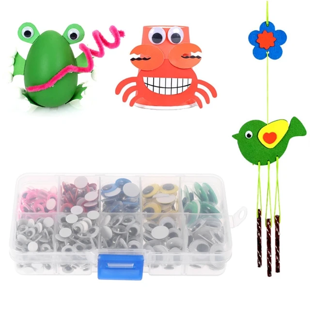 New 10 Pcs Eye Finger Puppets Eye Rings Kids Baby Toys Gift Slime Accessories 5
