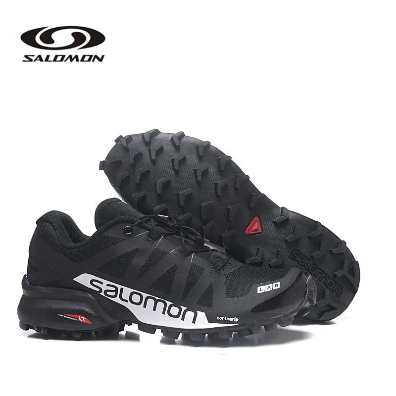 Men-Cross 5-7 Salomon speed CROSS Pro 2 мужские кроссовки Красные Мужские дышащие фехтовальные кроссовки Salomon speed Cross 5 мужские кроссовки беговые кроссовки - Цвет: Men-Cross 5-7