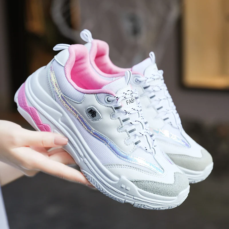 

Size 35-50 Nice New Flat Heels Shoes Woman Autumn Women No. 8 Breathable Sneakers Female Comfortable Pretty Platform Footwear