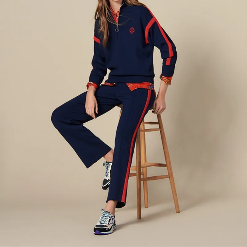 

Women's Long Pants Elastic Waist Loose Trousers Casual Clothing 2019 New Autumn Winter