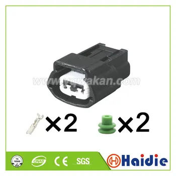 

Free shipping 5sets 2pin Nissan water temperature sensor plug modern speaker auto waterproof connector 6189-0772