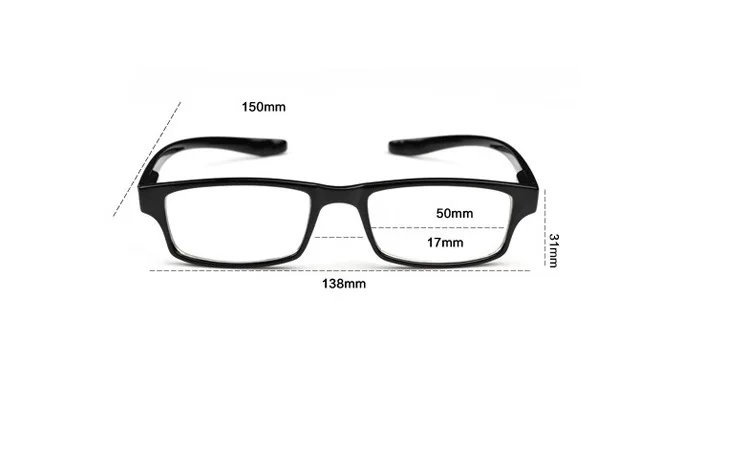 Vazrobe очки для чтения Для мужчин Для женщин 3 шт./лот диоптрий пресбиопии читать с завязками на шее+ 100 150 200 250 300 Длинный человек ходьбы