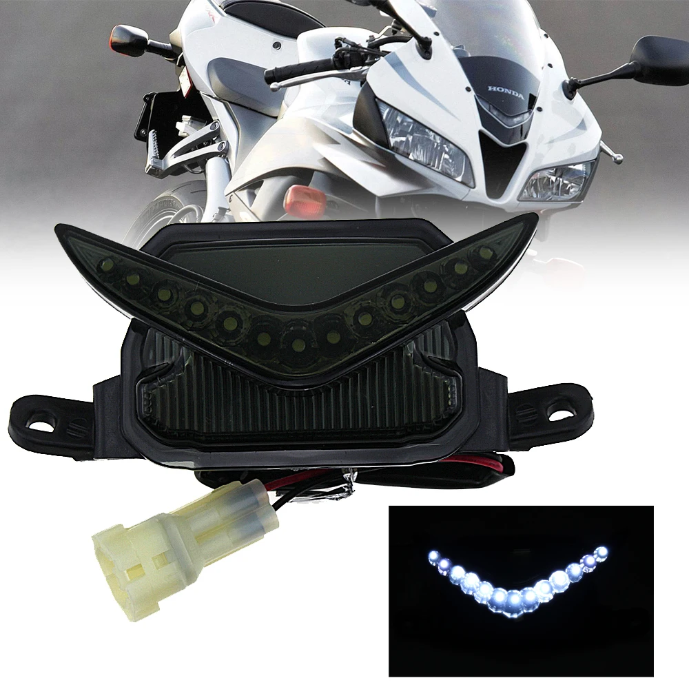 

For HONDA CBR600RR CBR 600RR 2007-2011 Motorcycle Accessories Front Center Marker LED Pilot Light Smoke